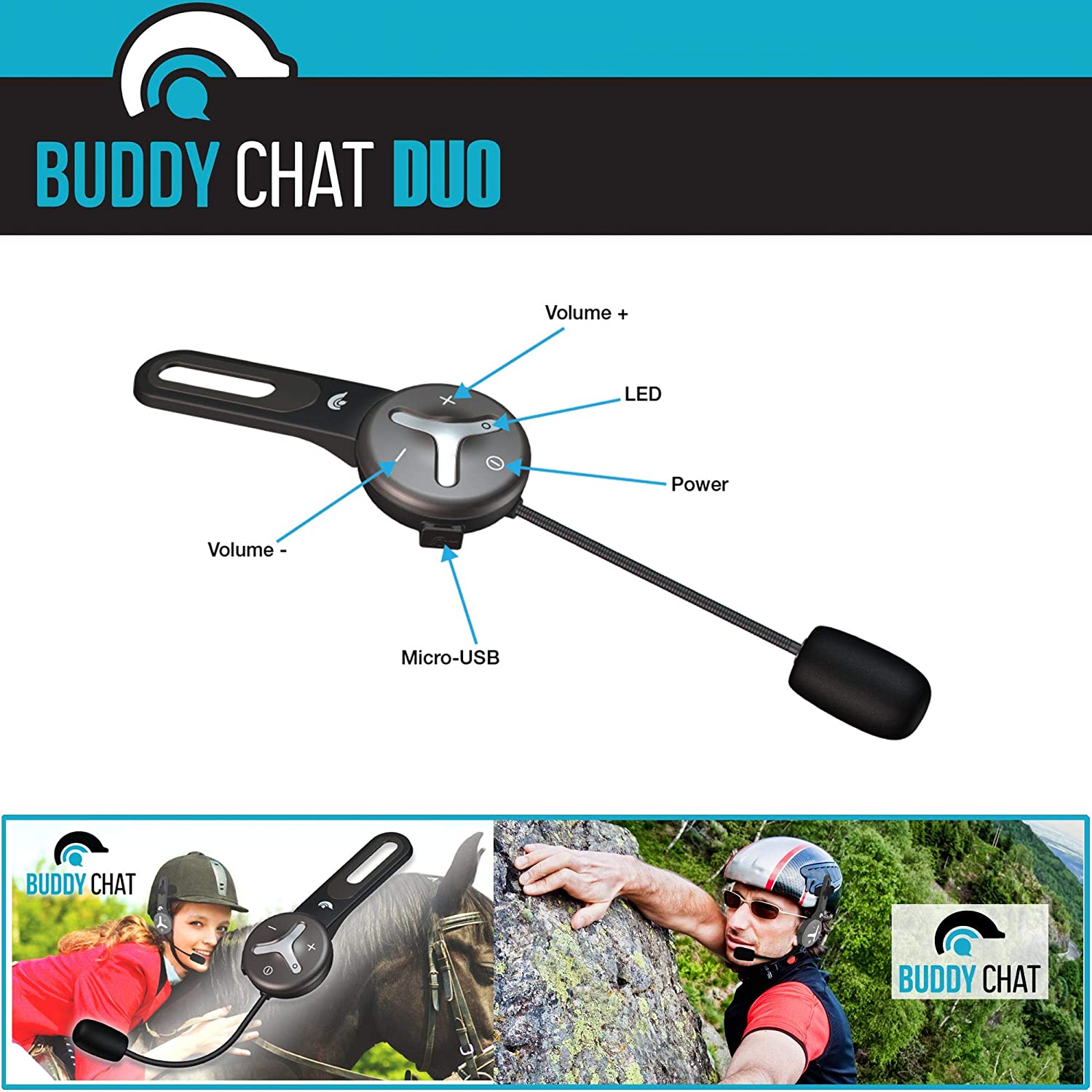Buddychat - Universal Fahrrad Kommunikationsgerät