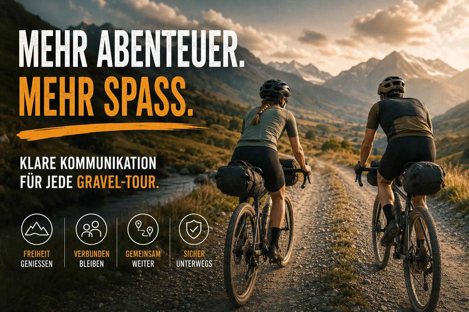 Gravel-Bike Kommunikation – Die besten Headsets & Intercoms für Abenteuertouren
