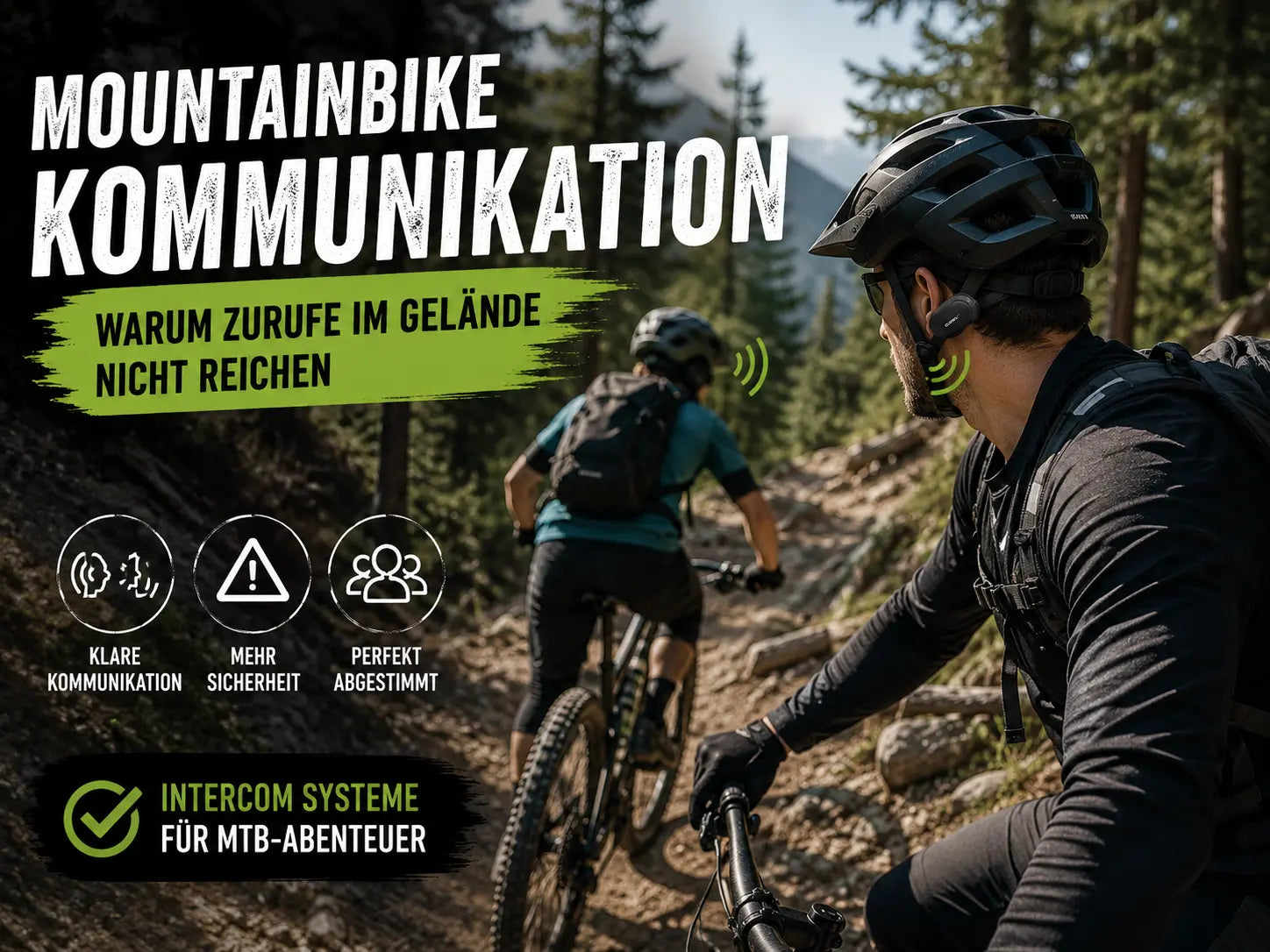 MTB-Kommunikation – Wie Mountainbiker sicher im Gelände kommunizieren