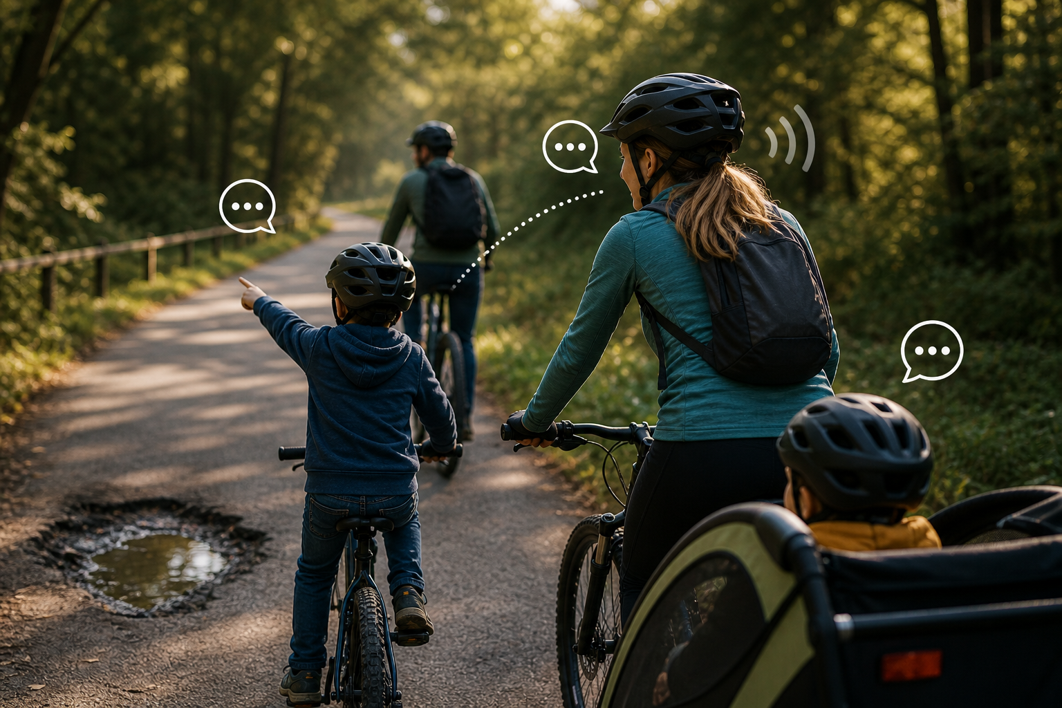 Fahrradkommunikation: Warum sie ein wichtiges Sicherheits-Feature beim Radfahren ist